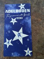 Litho Prospekt / Adelboden Programm des Sports 1938/39