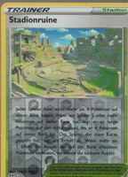 TCG POKEMON Strahlende Sterne DE BRS 137 REVERSE Stadionruin