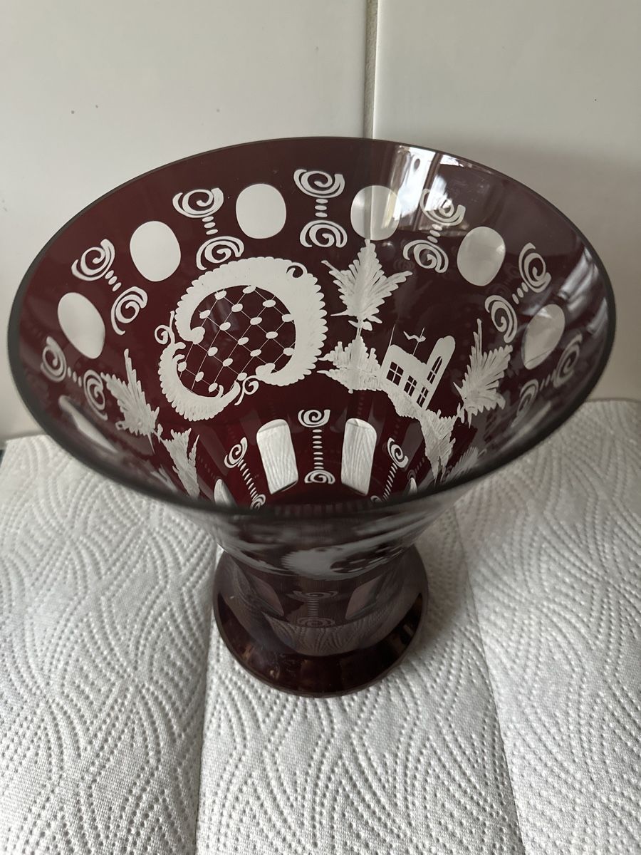 Vasi & Recipienti: Kristall- Vase,  Boemia Glass – Usato da Zürich venduto da Chaeffeler 7