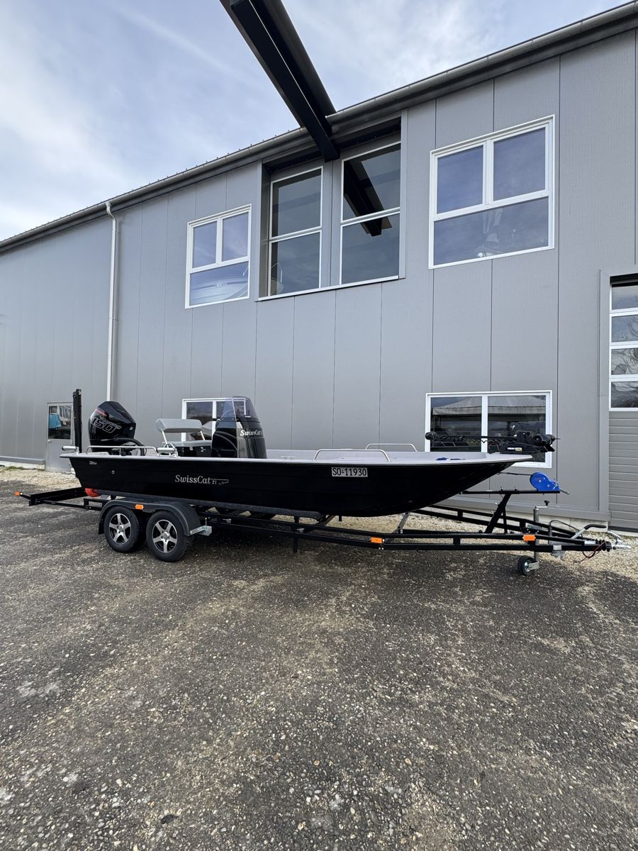 Boote: Motorboot Swiss Cat 21 mit Mercury 150R – Gebraucht aus Solothurn von Eduka72