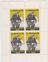 Radfahrer 31/3*3 Cp.Motocyp.10 Kat.15.-