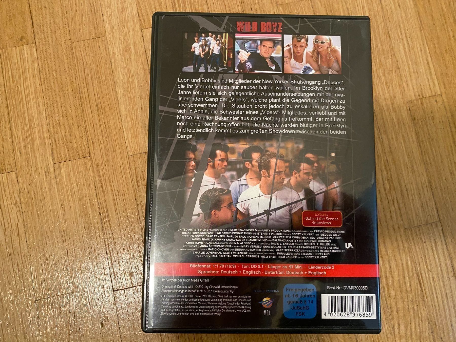Alle DVDs: Verkaufe DVD Wild Boyz – Neu (gemäss Beschreibung) aus Zürich von 81er 1