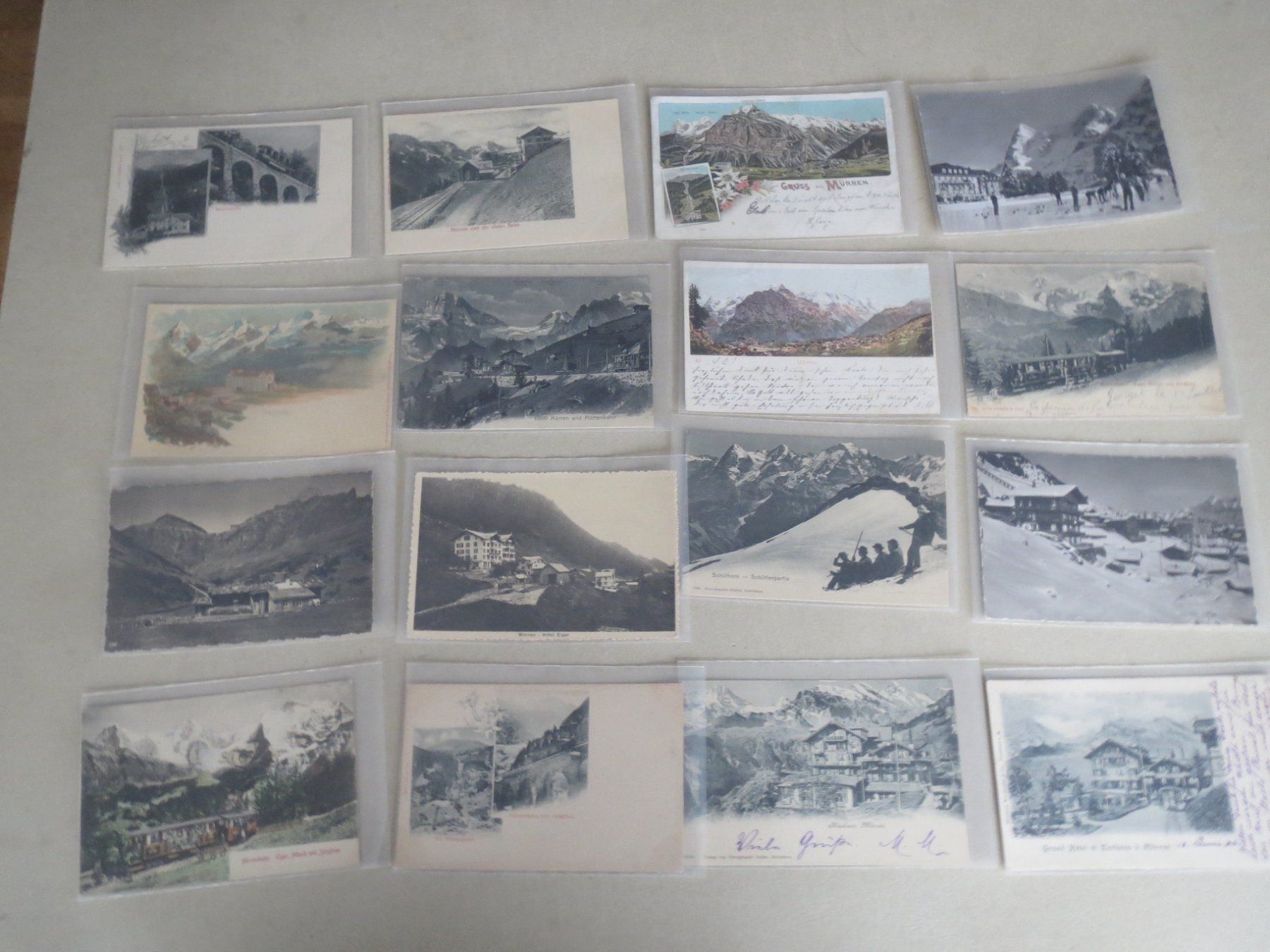 Cartoline postali: Mürren  - etwa 400 alte Ansichtskarten – Usato da Tagelswangen venduto da Miski 4