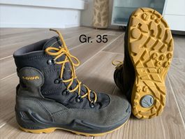 Lowa Rufus Winterschuhe Gr. 35 grau