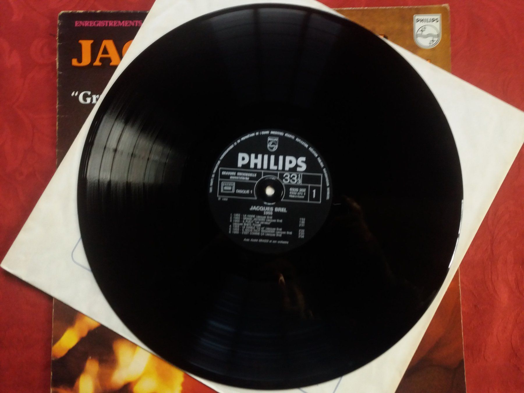 Schallplatten: LP (Jacques Brel) 1-Grand Jacques – Gebraucht aus Meyrin von toutatis 2