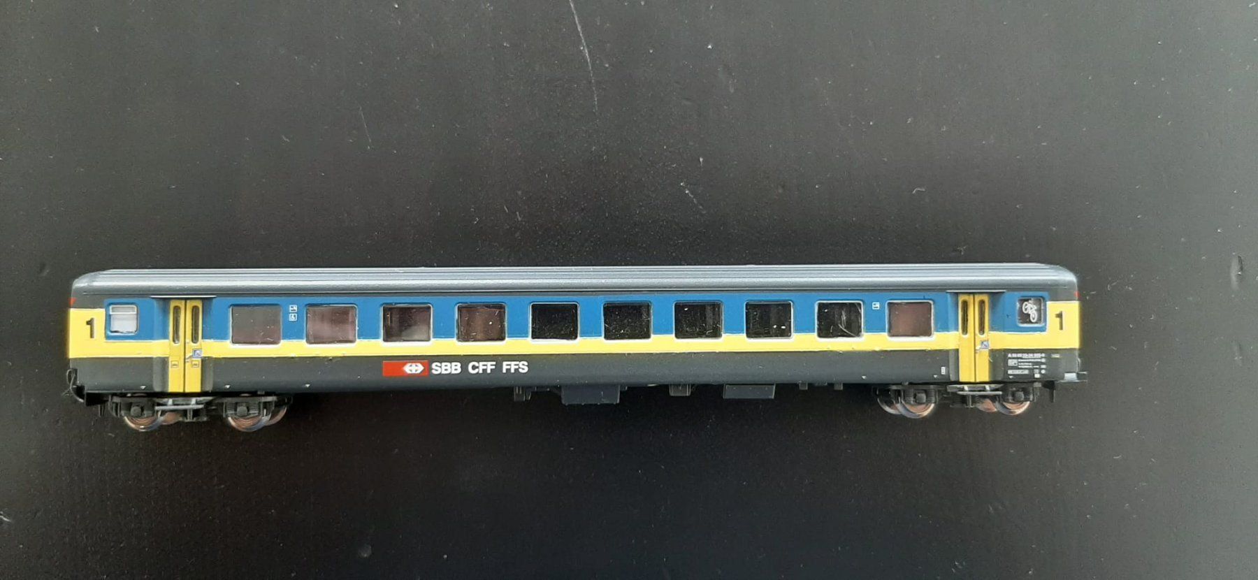 Modellini di ferrovie: Voiture perroquet proto – Usato da Colombier NE venduto da Couscous12