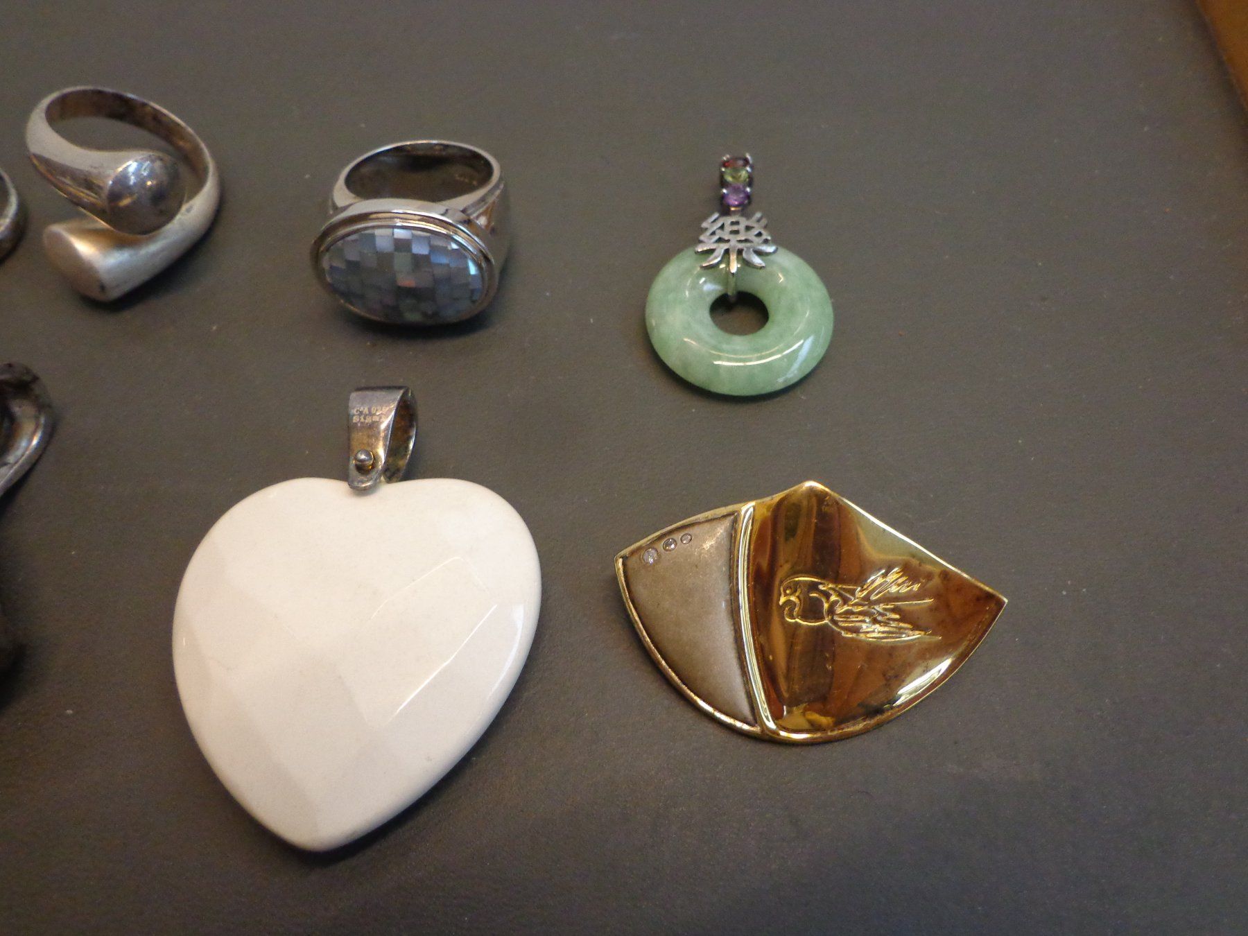 Altri gioielli: Schmuck - Ringe + Anhänger alles 925er Silber – Usato da Zofingen venduto da goezi 2