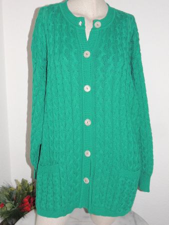 WARME STRICKJACKE "KOFLER" COTTON NP 189 CHF NEU 48