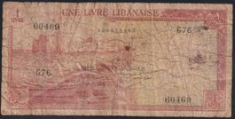 Libanon 1 Livre 1955