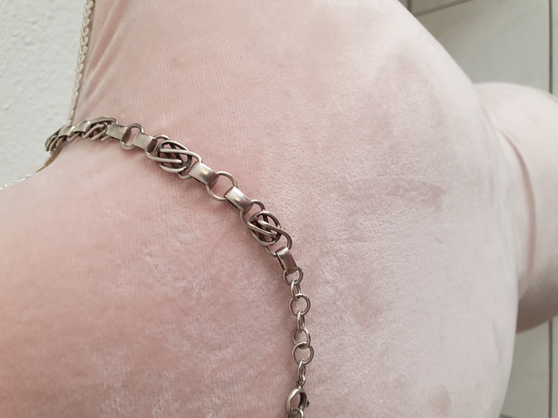 Catenine: Spätes Art-Déco 900er Silber Collier – Usato da Wohlen AG venduto da palmsprings 6