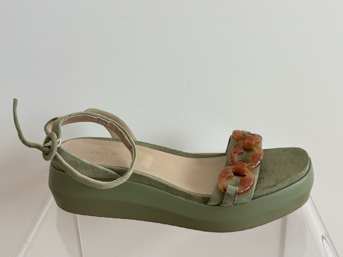 Scarpe da donna: Sandales compensées vertes (40) – Nuovo (secondo la descrizione) da Lausanne venduto da HelenaK 4