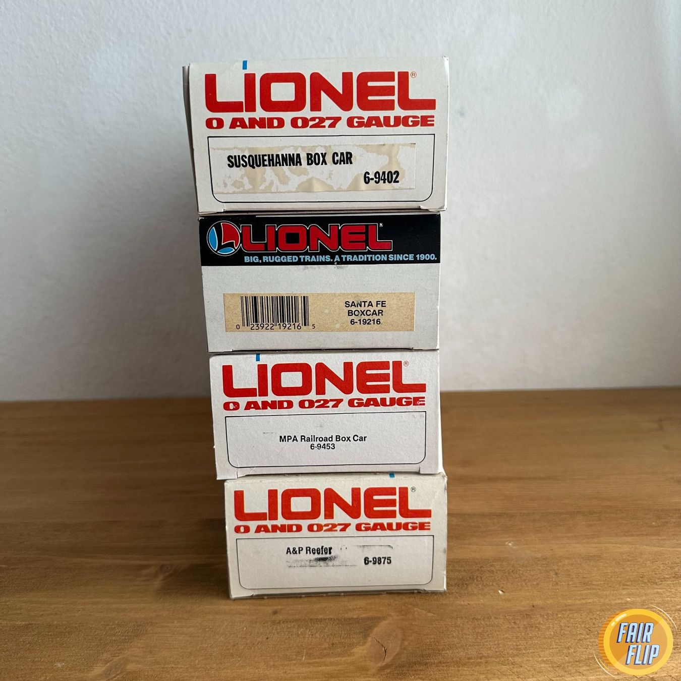 Lionel Modelleisenbahnen: Lionel 4er Set – Neu und originalverpackt aus Luzern von fairflip 2