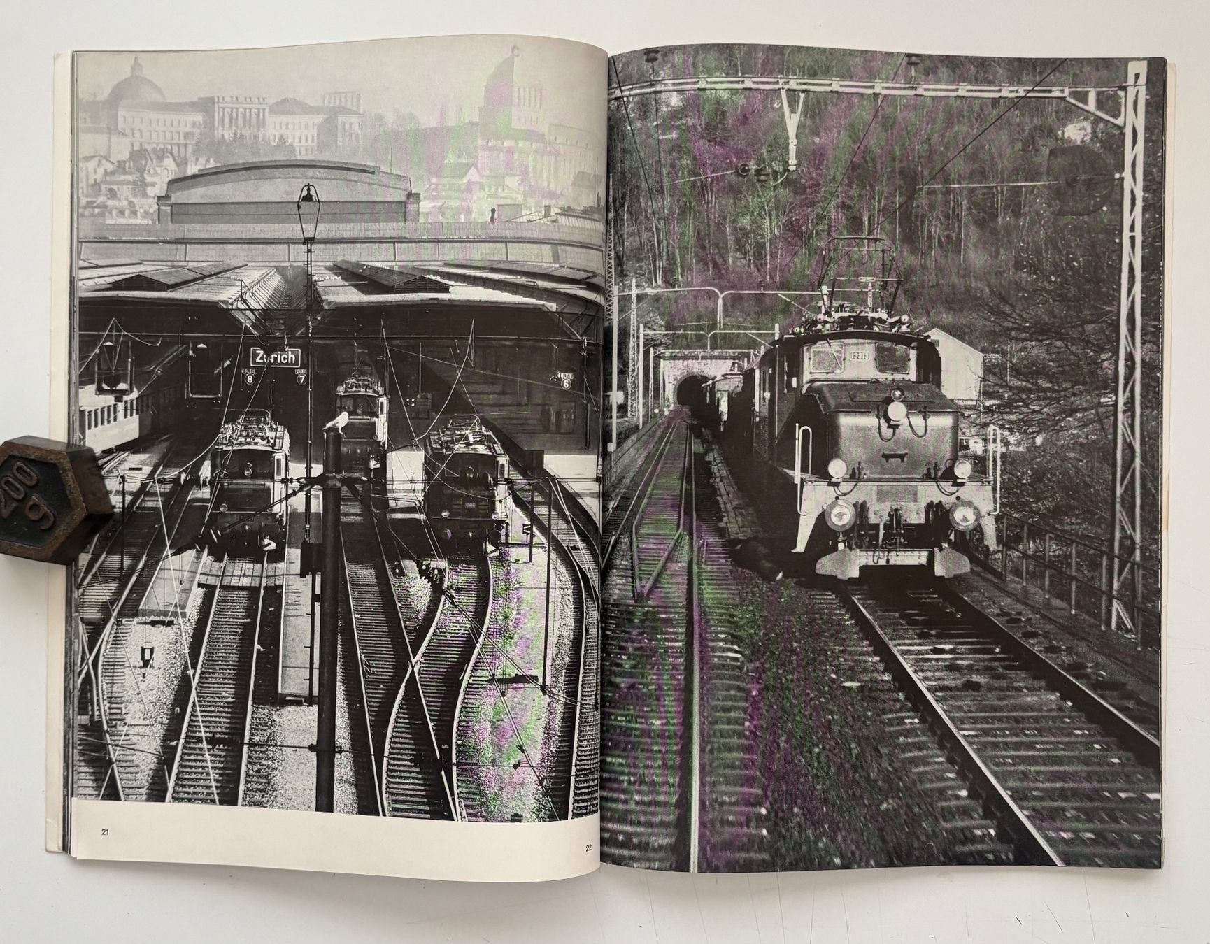 Libri: SBB im Bilde / Images CFF / FFS in immagine 1964 – Usato da Neuchâtel venduto da gefdeneuch 6