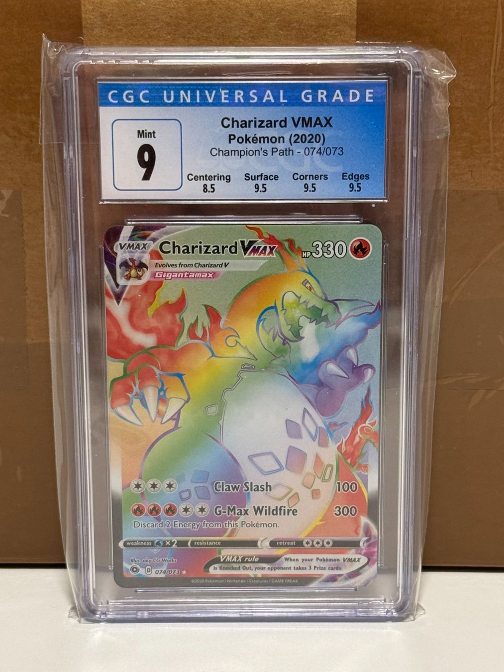 Pokémon Cartes à collectionner: Pokemon Charizard VMAX Champions Path CGC 9 – Neuf (Voir description) à Däniken SO par Joel9191