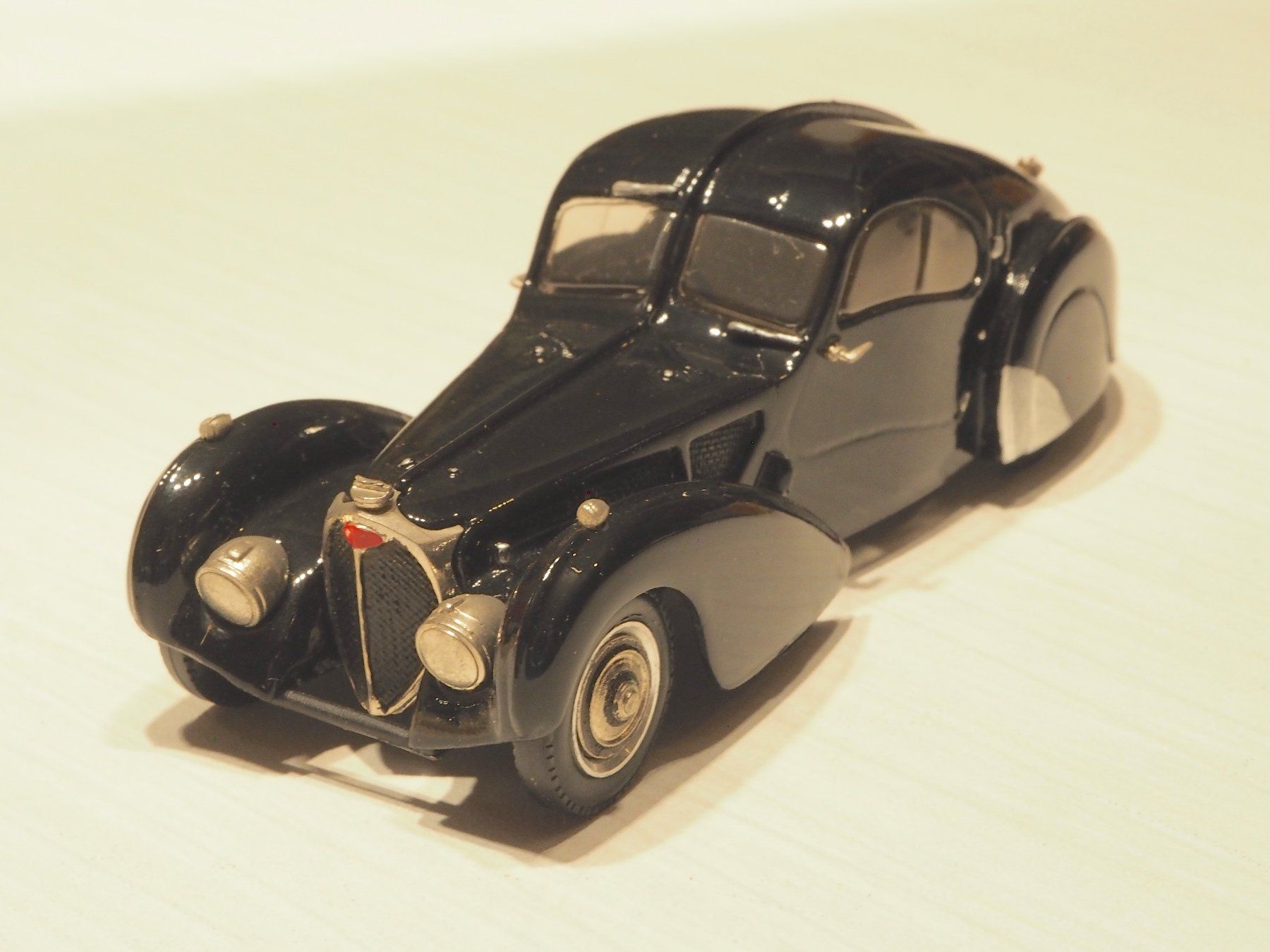 Bugatti Modellini d'auto: Bugatti Type 57 SC Atlantic 1938 - Western Models No 7 – Usato da Winterthur venduto da 602ccm 1