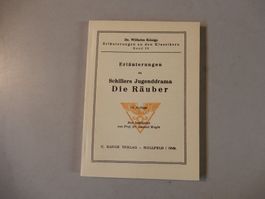 Schillers Jugenddrama "Die Räuber" - Erläuterungen, Top!