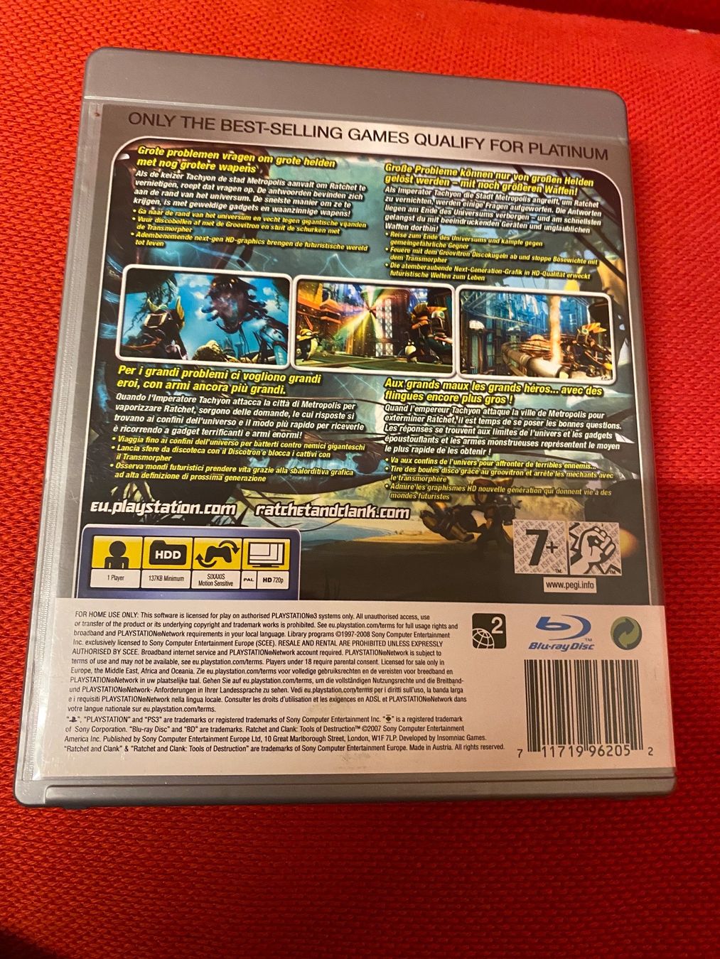 Sony Giochi: Ratchet & Clank - Tools Of Destruction – Usato da Einsiedeln venduto da Penguin_Holmes 1