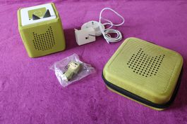 Toniebox Starterset + 1 Toniefigur + Aufbewahrungstasche