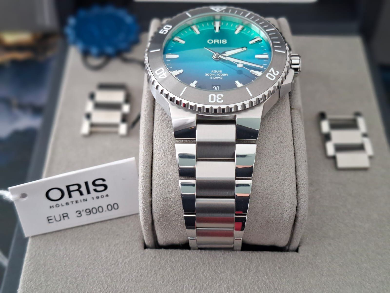 Oris Uhren: ORIS Aquis Great Barrier Reef limited Edition IV – Neu (gemäss Beschreibung) aus St. Silvester von gbgmbh 9