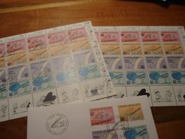 Liechtenstein, Bogen Z-Druck 1995,  ** + ET-o, + FDC