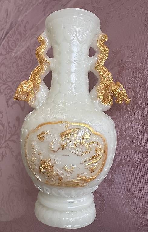 Vasi & Recipienti: Wunderschönen Jade-Doppelohr-Drachenvase – Usato da St.Gallen venduto da jia_2vlq 3