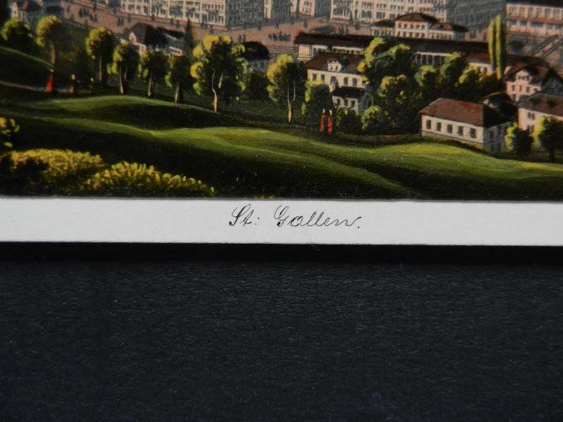 Incisioni: St.Gallen von Dikenmann – Usato da Risch venduto da Rischli15 2