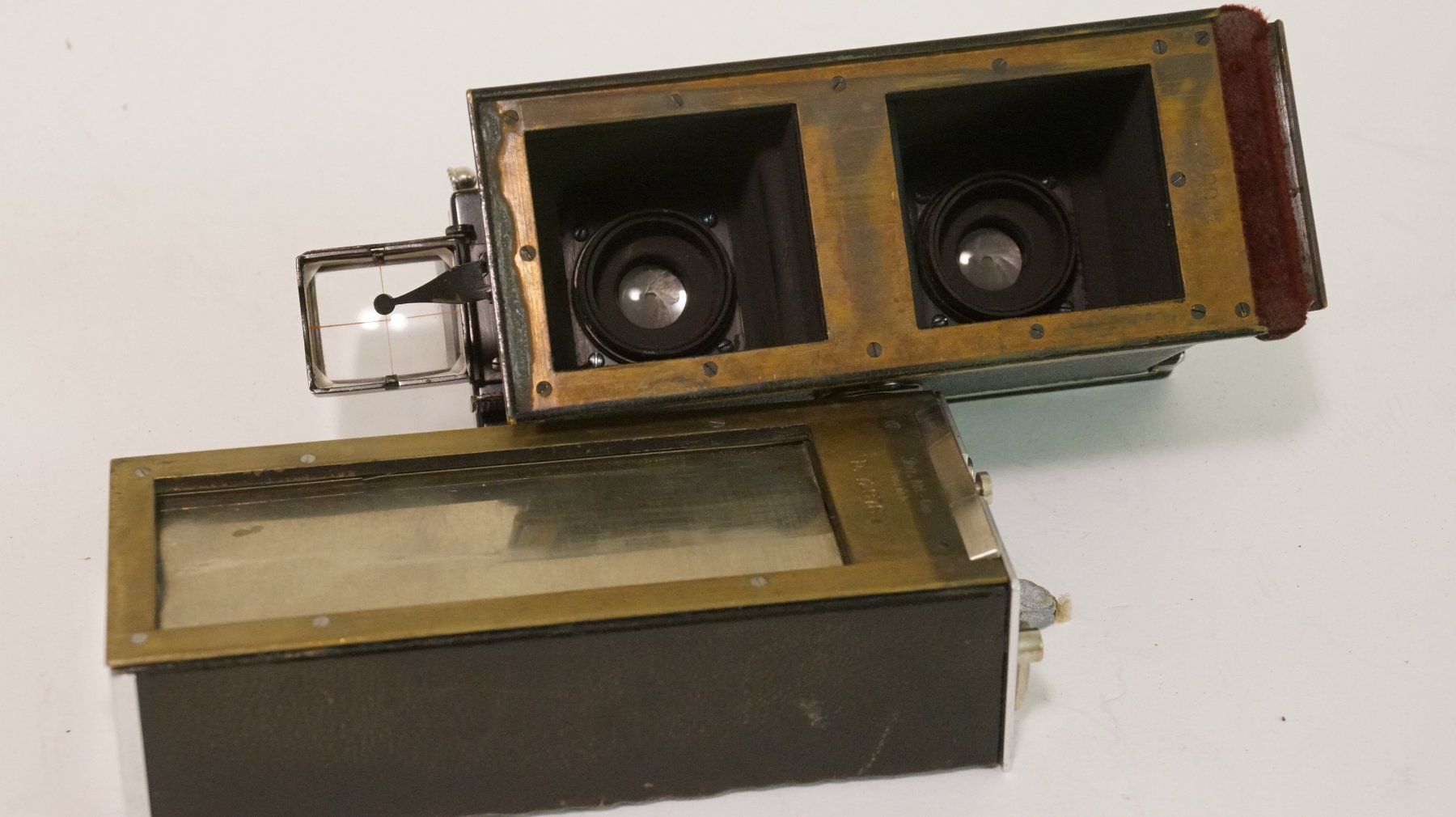 Fotocamera: JCA stereo Polyscop 606/1 mit Wechselkass. und Zeiss Tessar – Usato da Wohlenschwil venduto da steyr185 8