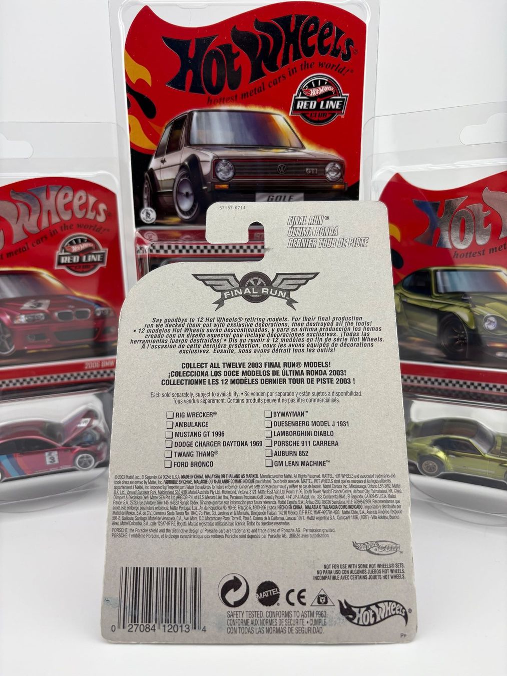 Hot Wheels Modellini d'auto: Hot Wheels Porsche 911 Carrera Final Run - 2003 - #204 – Nuovo e nell'imballaggio originale da Flawil venduto da HeisseReifen 8