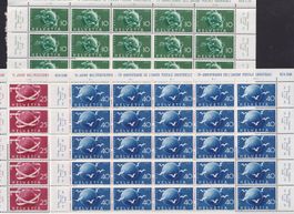 1949, Nr.294-296 Bogen (Weltpost) +Pf. postfrisch **. 110.-