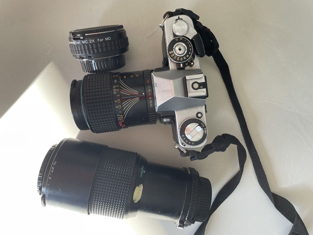 Minolta Fotocamera: Minolta XD7 mit Zubehör  – Usato da Uerikon venduto da Sailfd 2