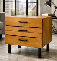 Mid-Century Nachttisch Kommode Designklassiker 2 Schubladen