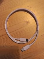 Apple USB-C Kabel mit zwei Anschlüssen neu 