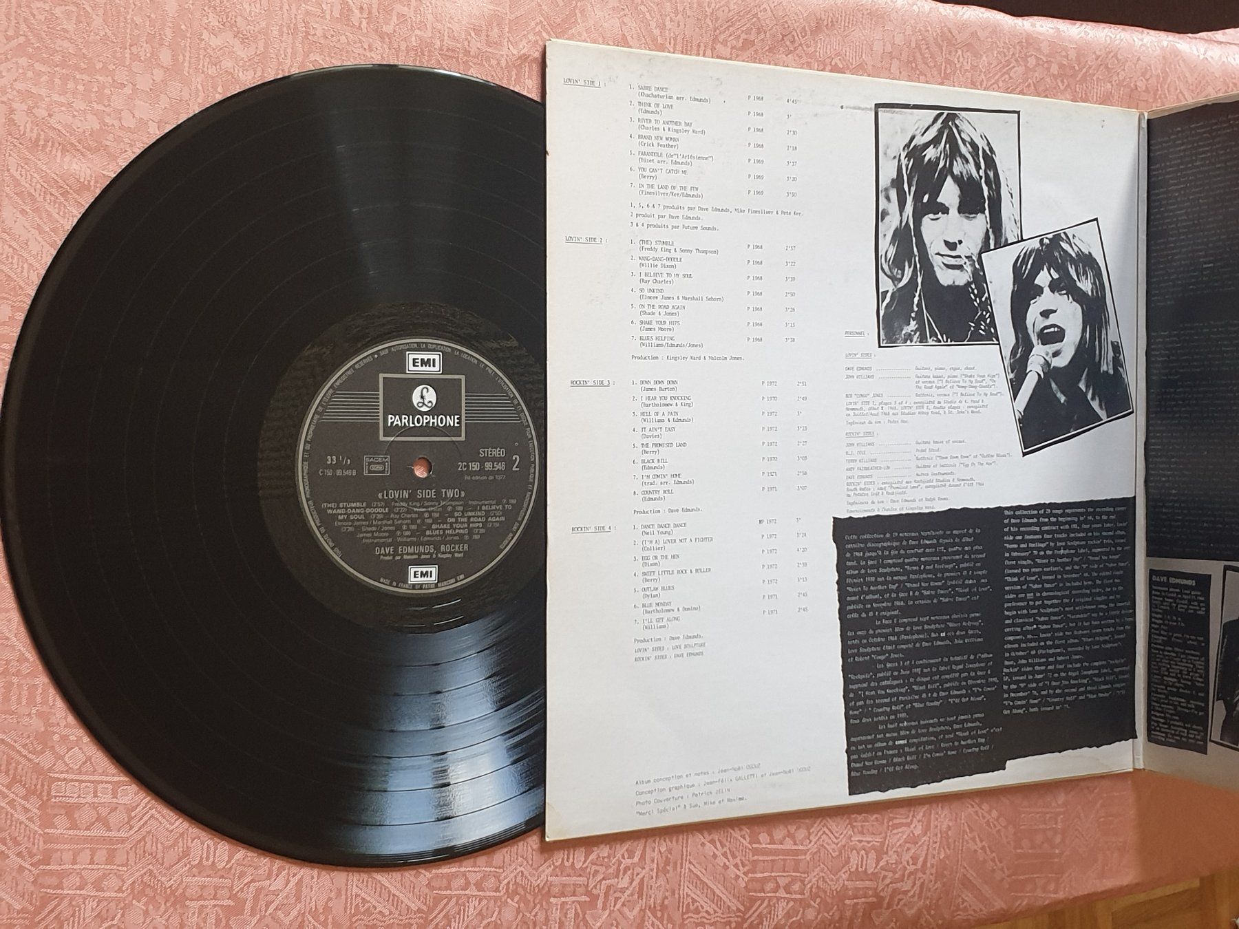 Dischi in vinile: Dave Edmund  "rocker"  vinyle 2LP's – Usato da Damphreux venduto da oldlamp 1