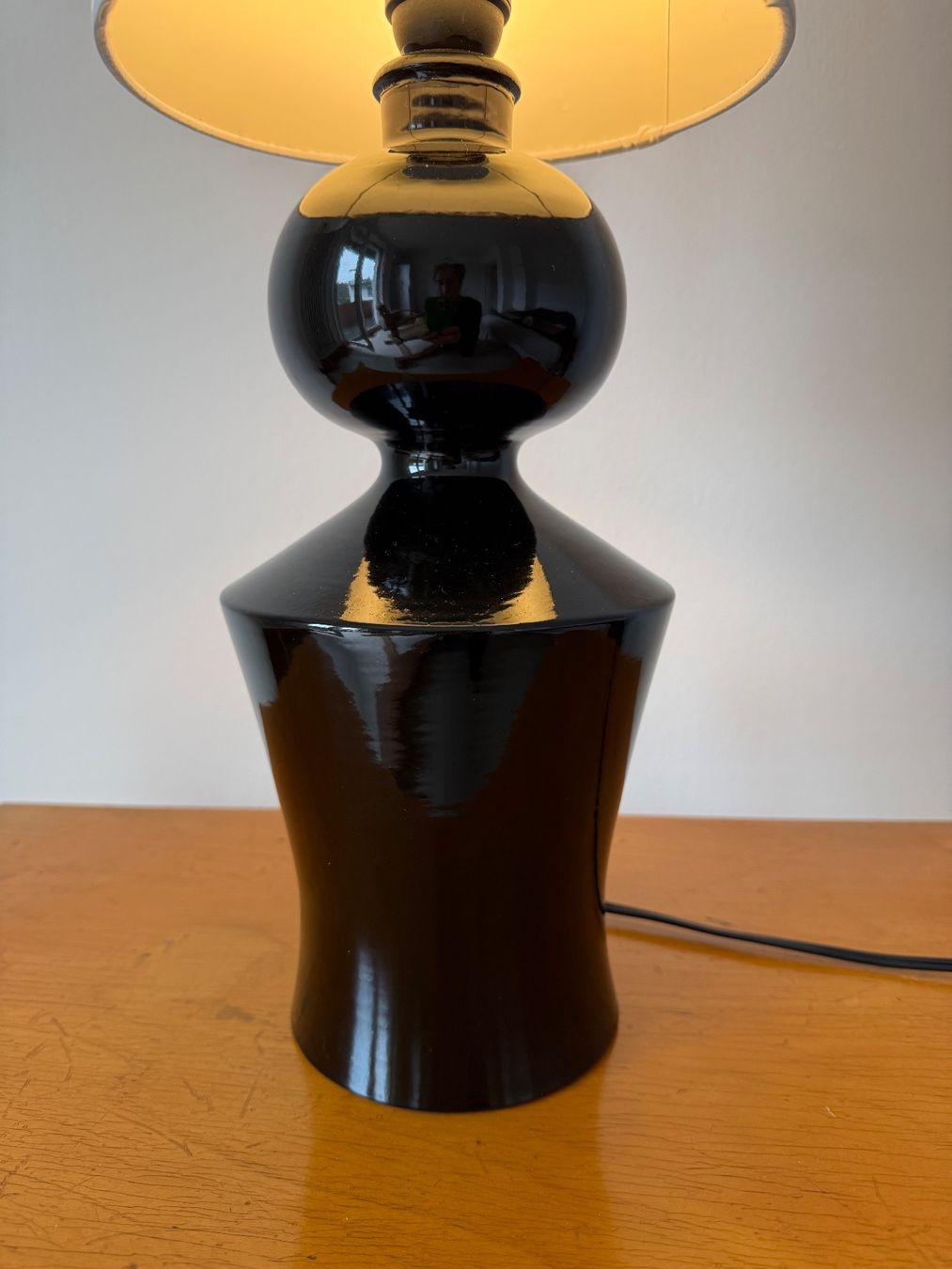 Lampade: Schwarze Lampe von Margrit Linck – Usato da Luzern venduto da Mamutpe 2