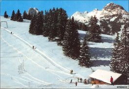 Gstaad BE // 1968 Skilift Stand im Eggli-Gebiet // Winter