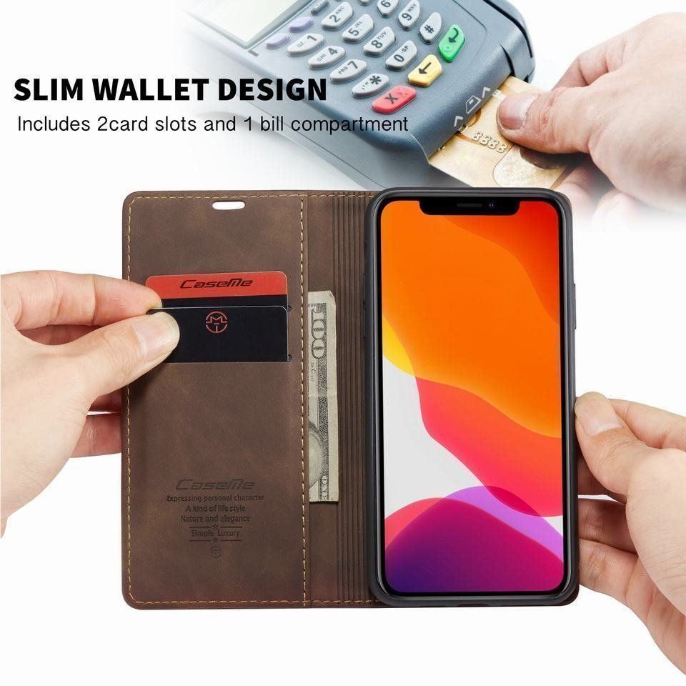 Apple Cover & Protezioni schermo: Luxus Caseme iPhone 6Plus/7Plus/8Plus Magnet Hülle Coffee ! – Nuovo e nell'imballaggio originale da Einsiedeln venduto da Acodi3004 3
