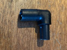 Adapter 90° 2-Pol Stecker NEU
