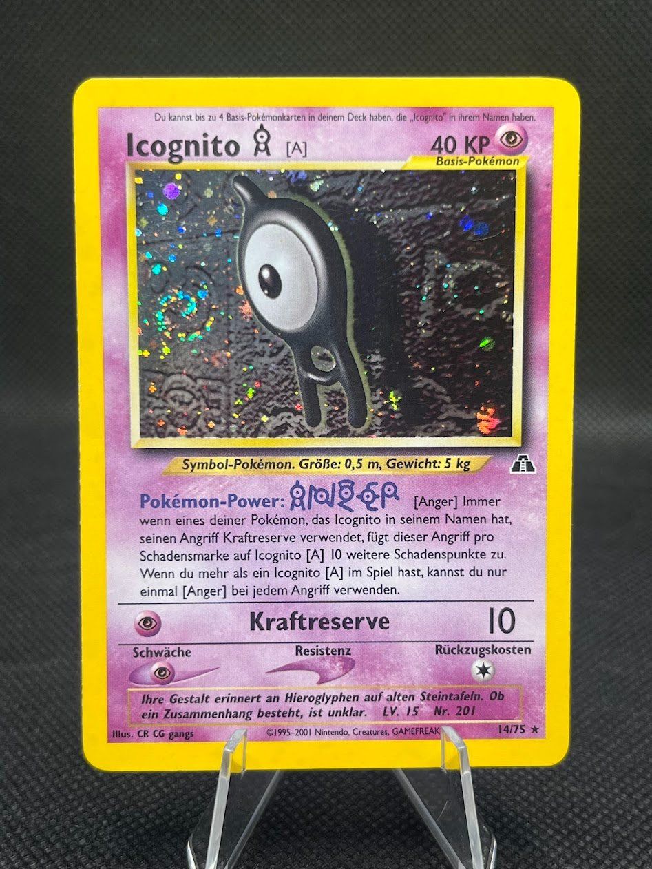 Pokémon Carte collezionabili: Pokemon -  Icognito A 14  discovery Swirl – Usato da schaan venduto da Schokoloco