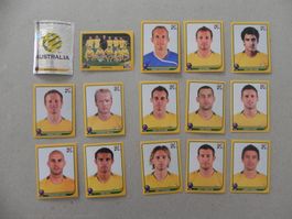 Panini Fussball WM Südafrika 2010 Australien 15 Stk. 277 -93