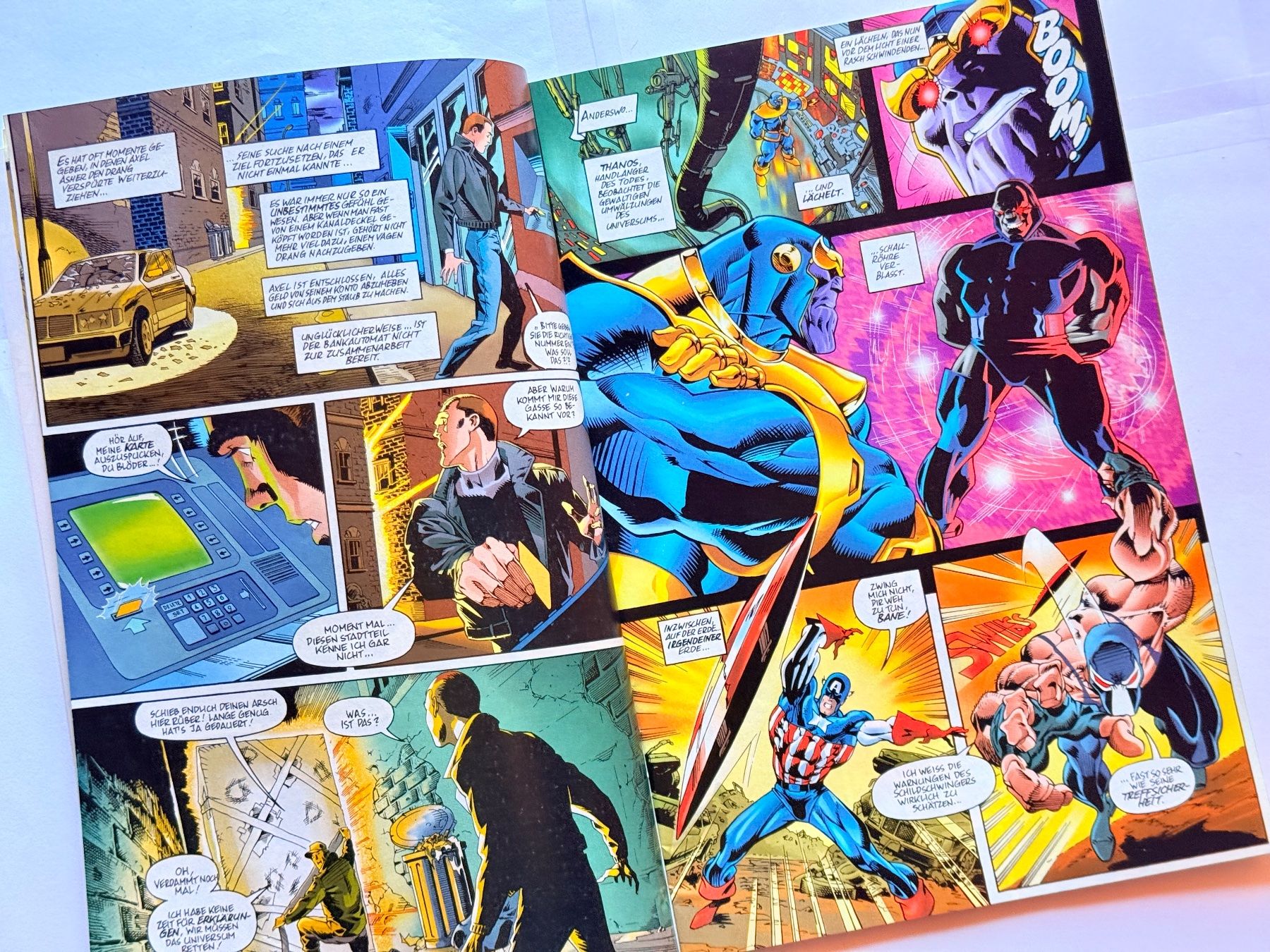 Fumetti: DC gegen Marvel Comics: 9 Hefte / Der Kampf des Jahrhunderts – Nuovo (secondo la descrizione) da Zuerich venduto da SonderArt-Wertgut 4