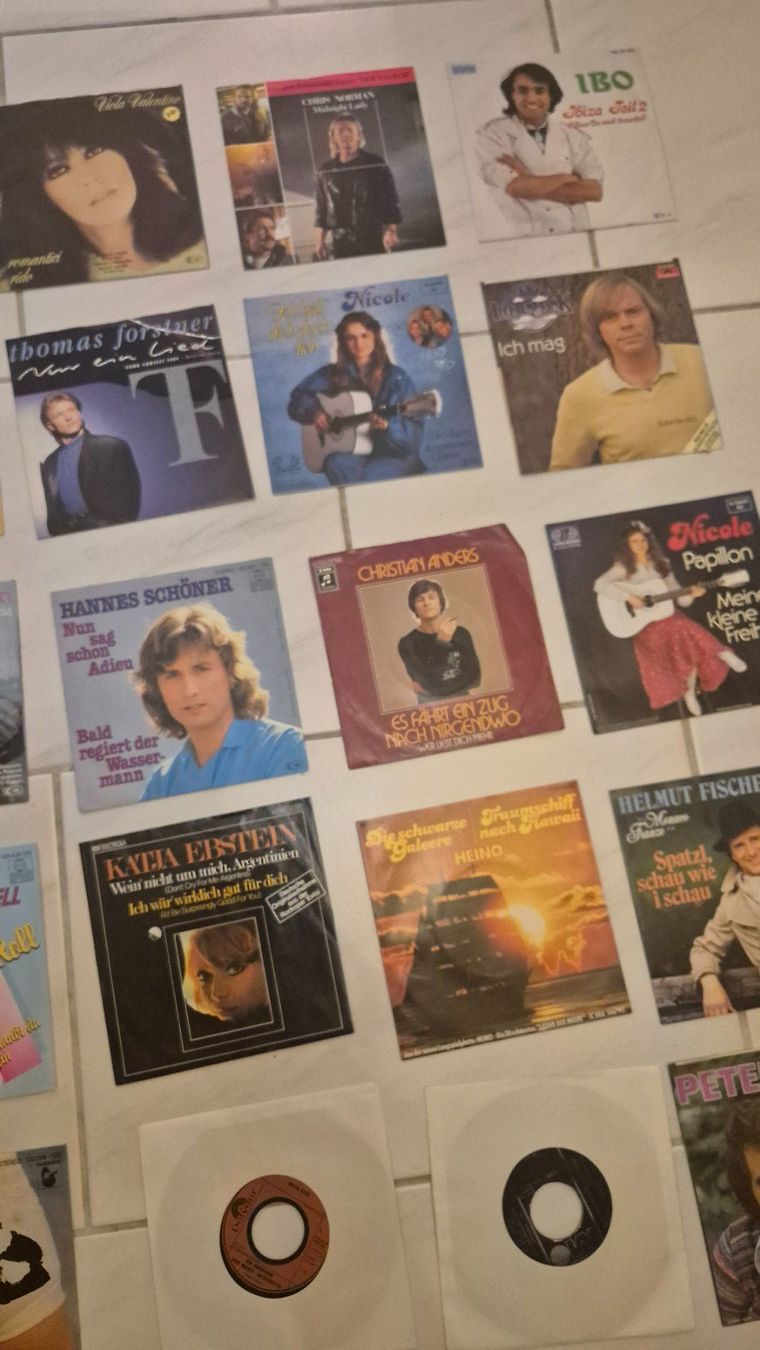 Vinyles: Singles Sammlung Deutsche Schlager – D'occasion à Arni AG par kur_jc7g 2