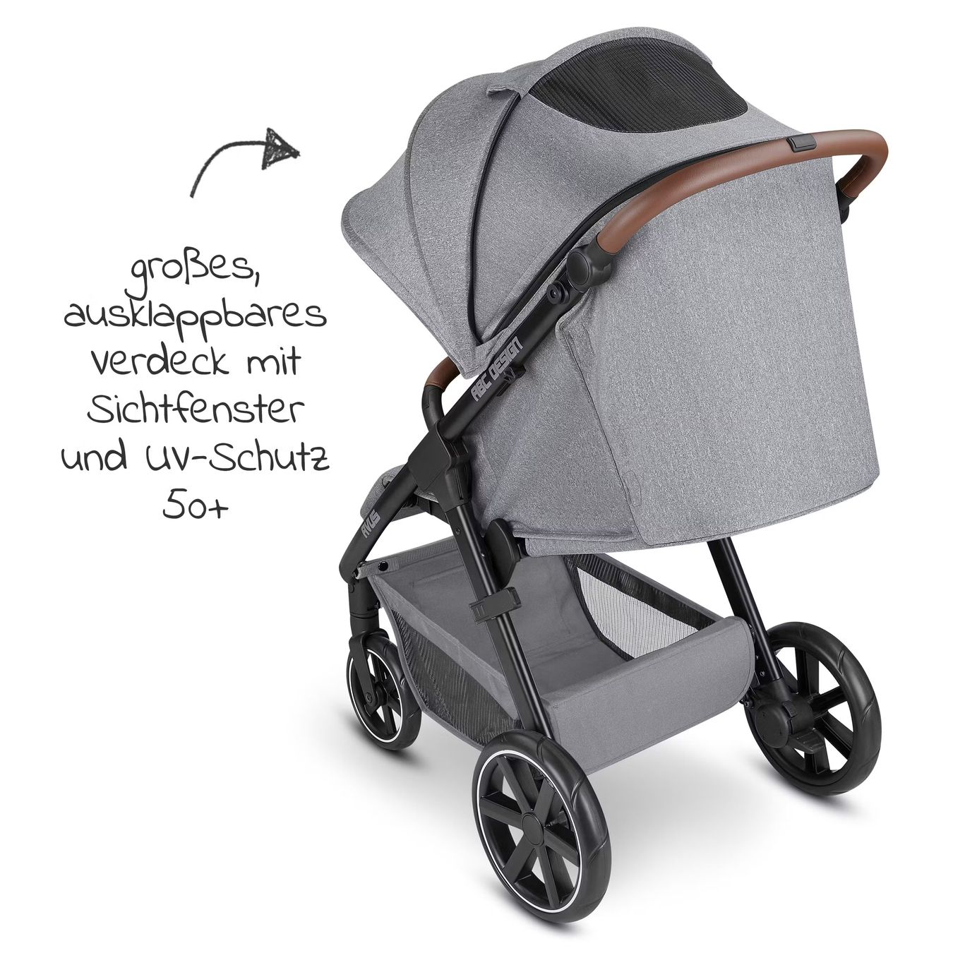 ABC Design Carrozzine: ABC Design Avus Kinderwagen grau Top Zustand – Usato da Rothrist venduto da mia_vl8k 1