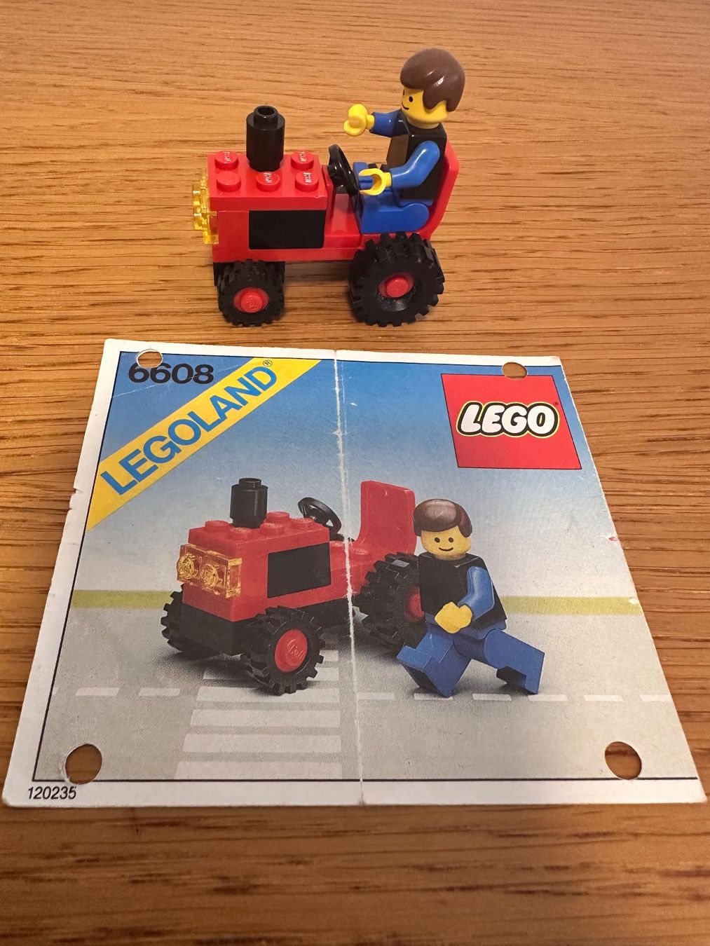 Lego Baukästen: LEGO 6608 Traktor mit Figur + Anleitung – Gebraucht aus affoltern am albis von bakee