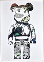 Death NYC Ltd Ed Pop Art Druck " Rolex Bearbrick