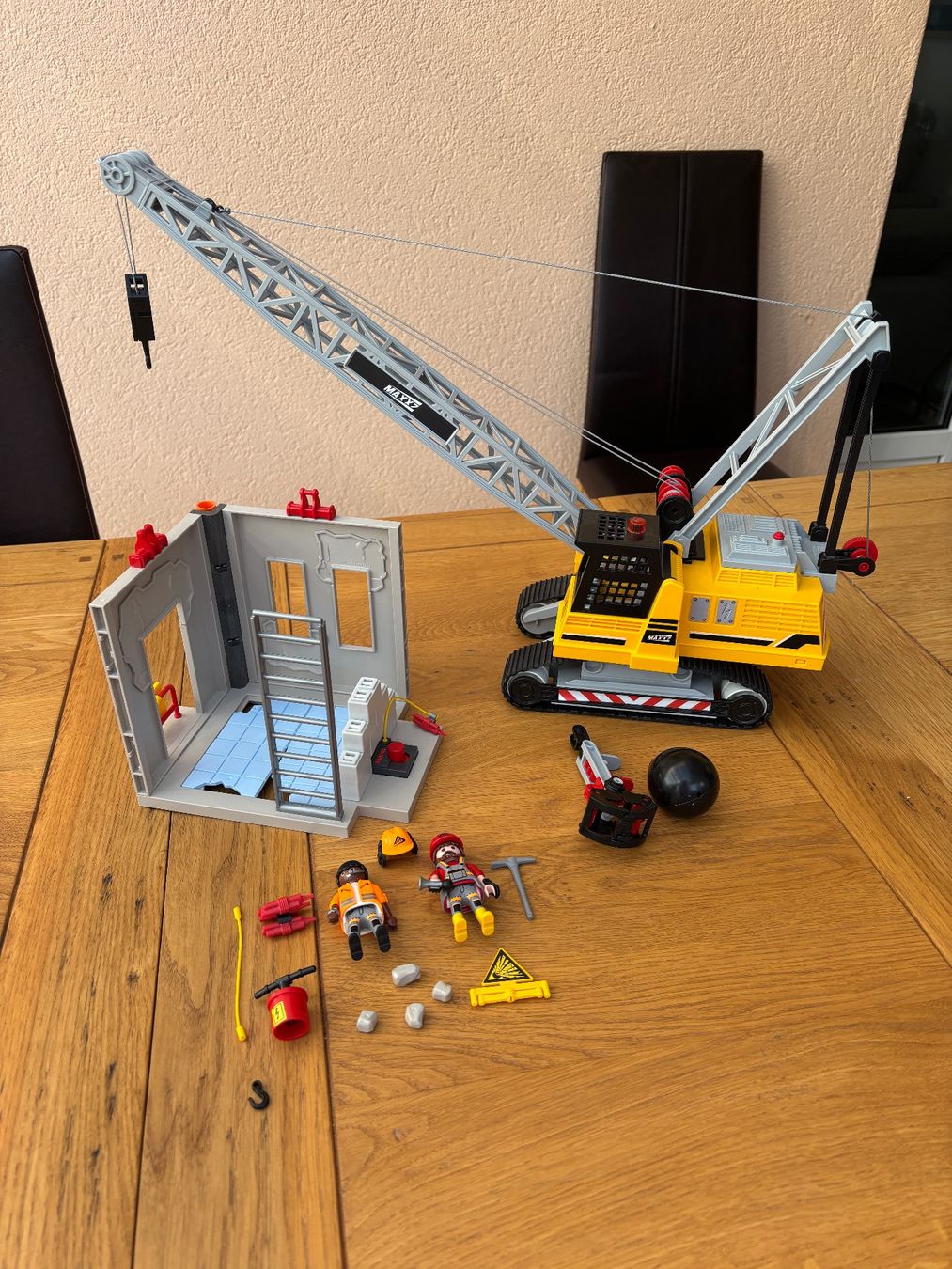 Grue Playmobil 70441 Avec Télécommande – Chantier, Travaux, Ouvrier – Occasion