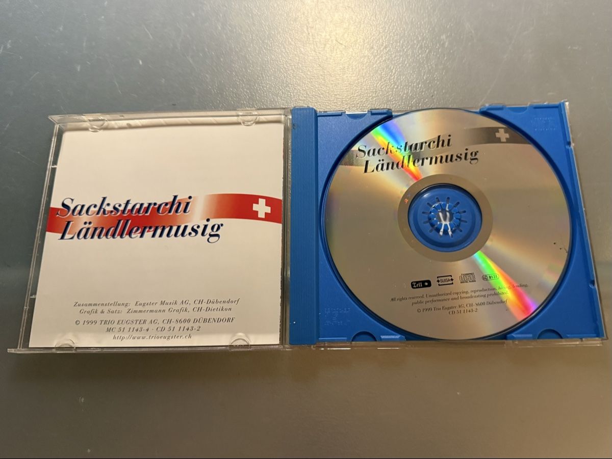 CD: Sackstarchi Ländlermusik eifach super – Usato da Oberried Brienz venduto da Chyara 2