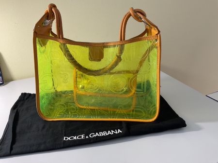 Sac Dolce & Gabbana Vintage Transparent d'été Rare!