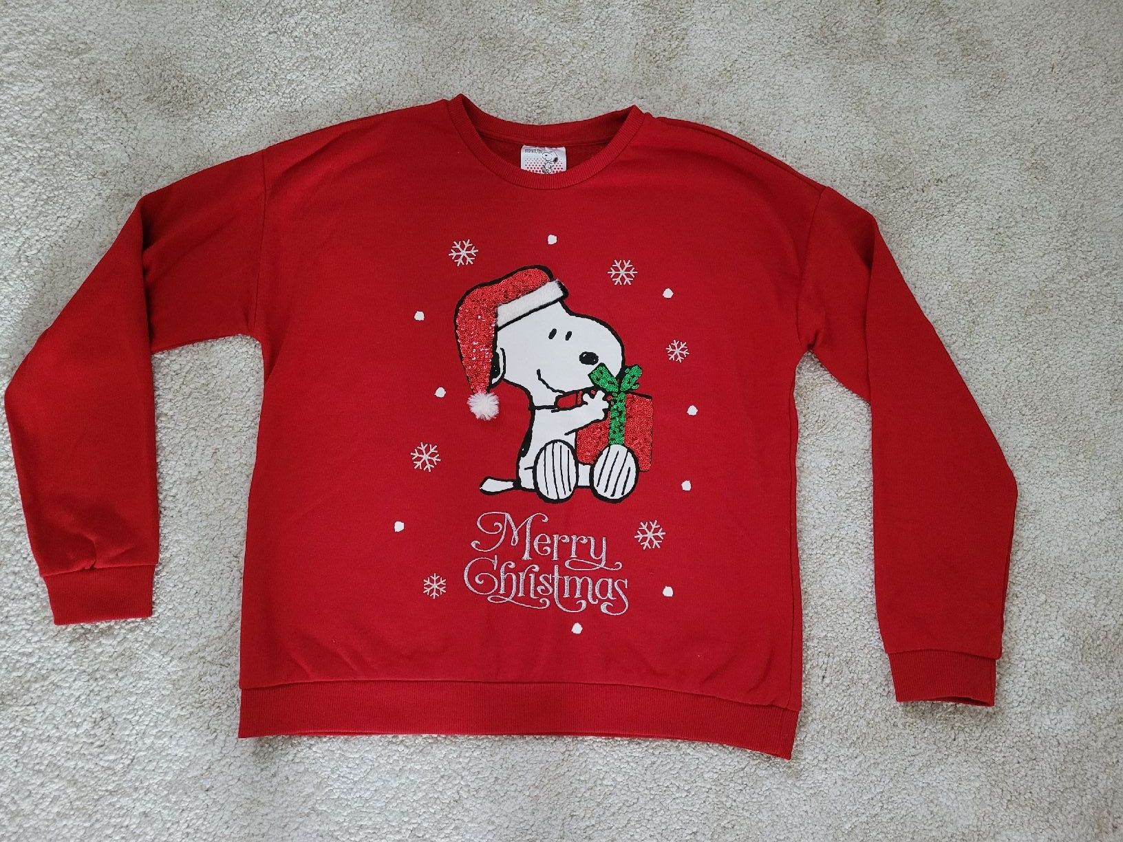 C&A Maglioni & Felpe: Peanuts Pullover Snoopy Weihnachten Rot Grösse S – Nuovo (secondo la descrizione) da Bennau venduto da Moonshine_68