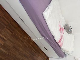Kinderbett mit 2 Schubladen und guter Matratze 2m 90 cm