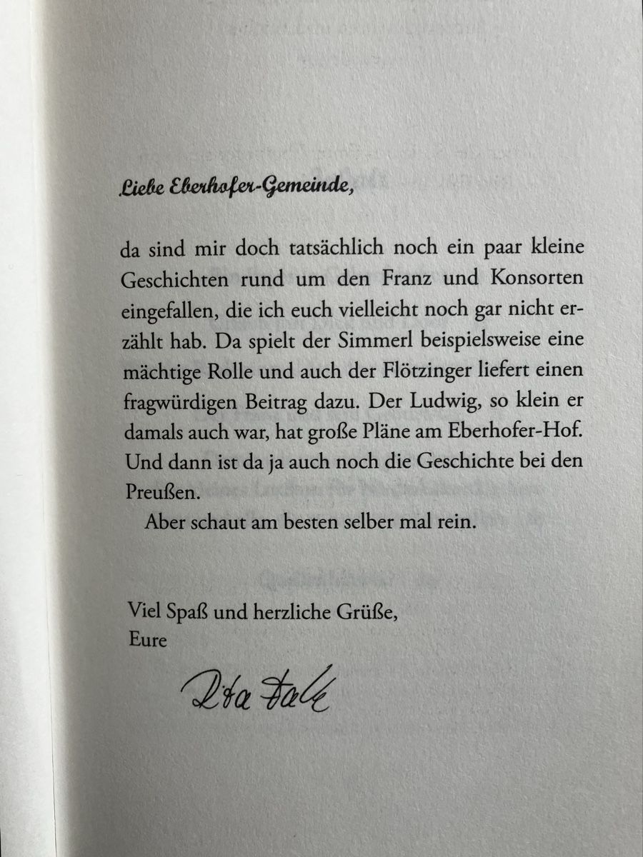Bücher: Rita Falk: Eberhofer, Zefix! – Neu (gemäss Beschreibung) aus Buchs AG von Allerleis 2